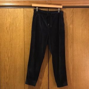 Saturday Sunday by Anthropologie velvet joggers